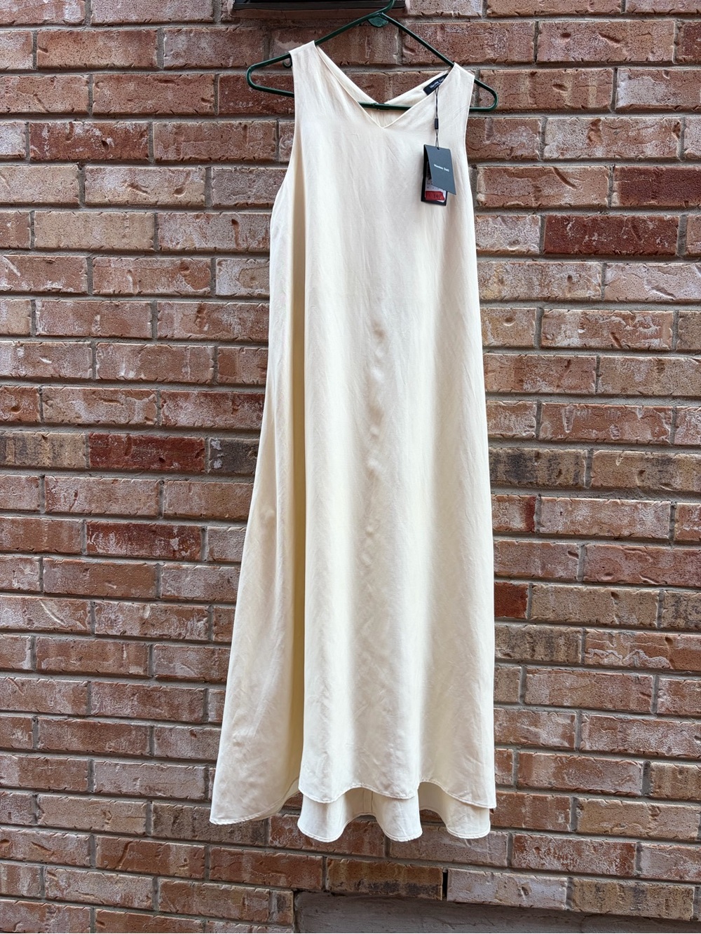 Massimo Dutti Cream Maxi Dress - NWT